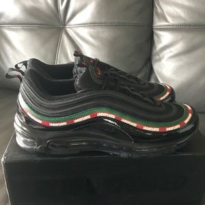 NEW UNDEFEATED AIR MAX 97 SIZE 11 BLACK
